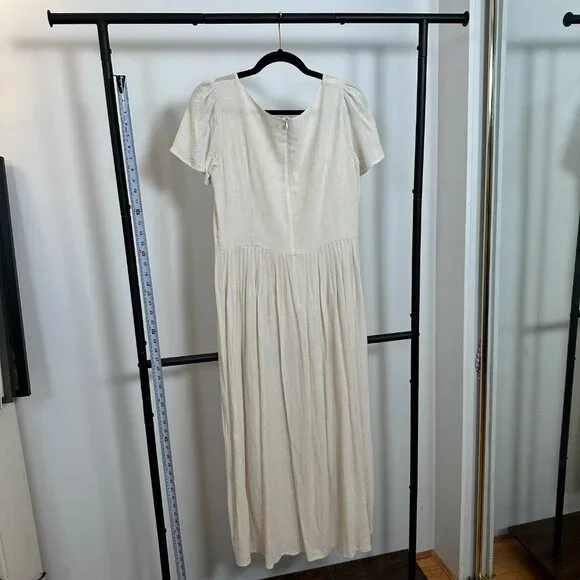 Christy Dawn - The Scarlet Dress - Color Eggshell - Size L - Picture 11 of 14